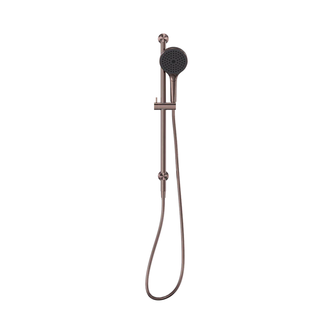 Nero Mecca Shower Rail With Air Shower Ii Brushed Bronze Nr221905Gbz - Image 3