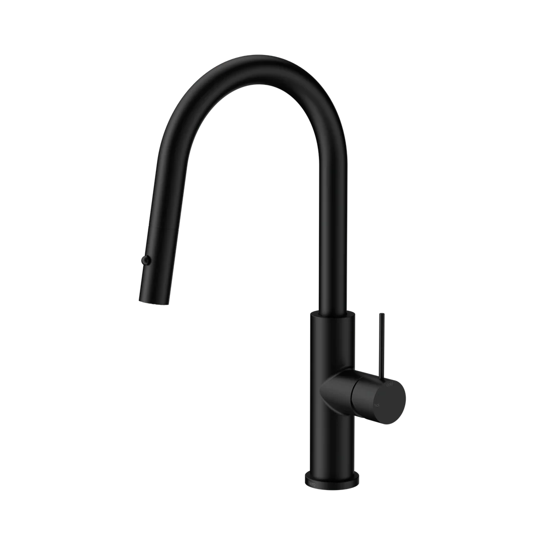 Nero Mecca Smart Sensor Pull Out Kitchen Mixer Matte Black