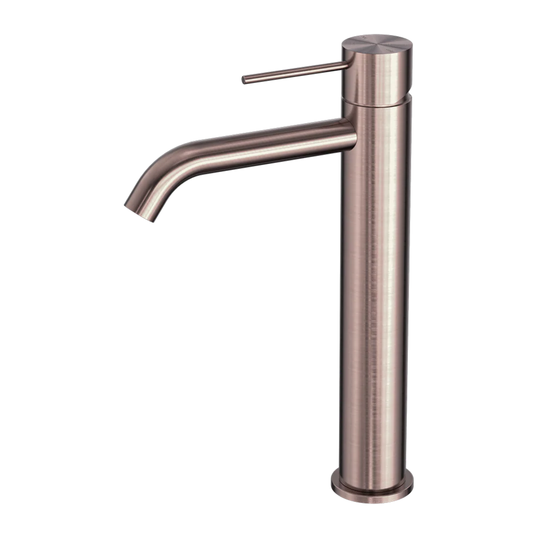 Nero Mecca Tall Basin Mixer Brushed Bronze - Image 2