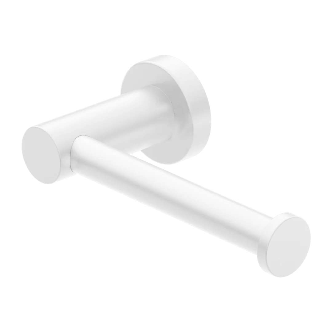 Nero Mecca Toilet Roll Holder Matt White - Image 4