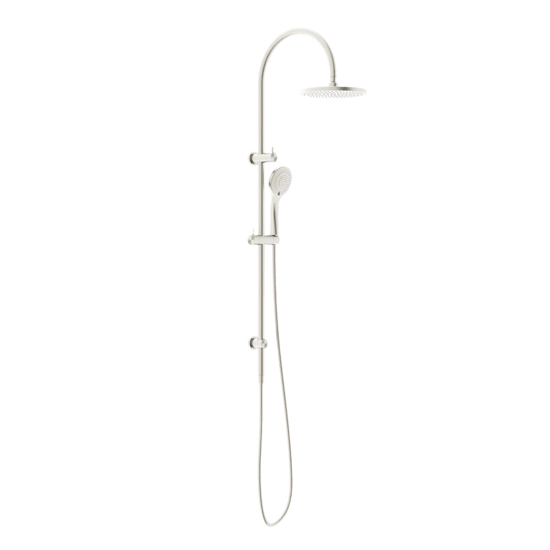 Nero Mecca Twin Shower With Air Shower Brushed Nickel - Image 4
