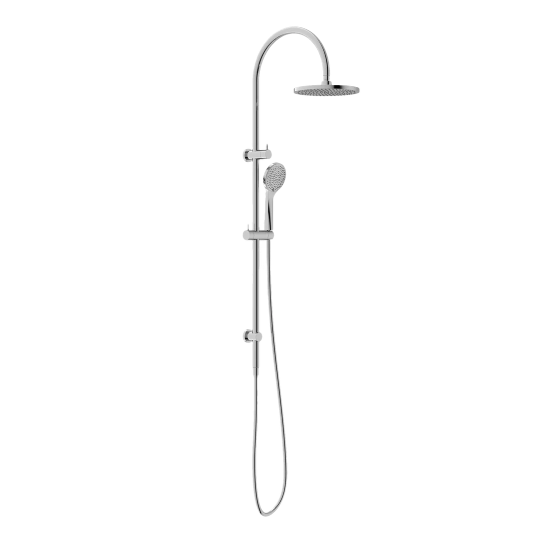 Nero Mecca Twin Shower With Air Shower Chrome - Image 4