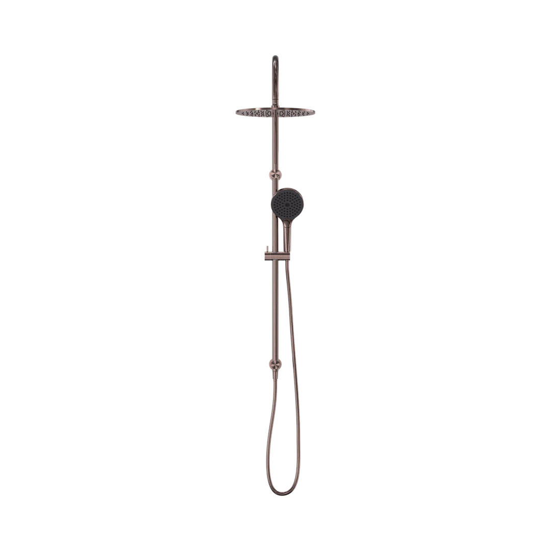 Nero Mecca Twin Shower With Air Shower Ii Brushed Bronze Nr221905Hbz - Image 3