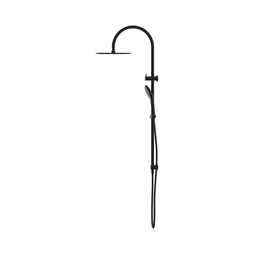 Nero Mecca Twin Shower With Air Shower Ii Matte Black Nr221905Hmb - Image 4
