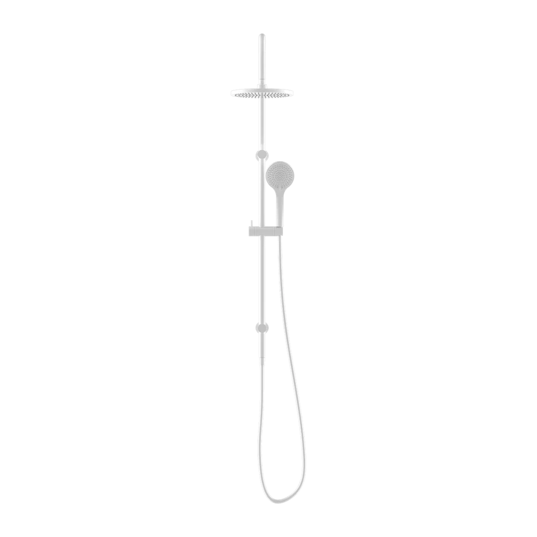 Nero Mecca Twin Shower With Air Shower Matte White - Image 5