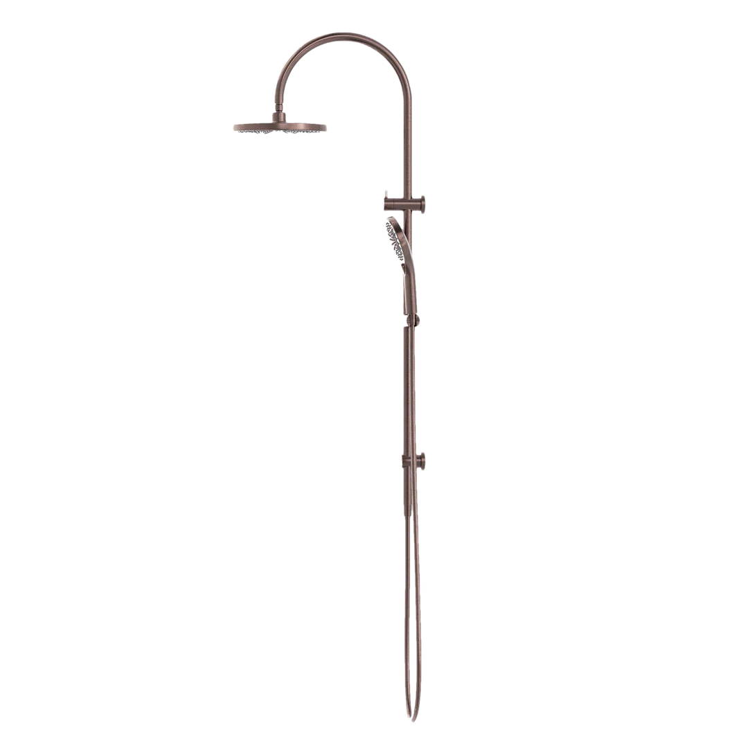Nero Mecca Twin Shower Brushed Bronze - Image 4