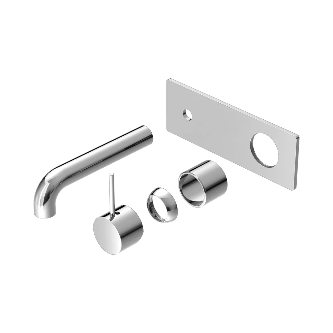 Nero Mecca Wall Basin/Bath Mixer Handle Up 120Mm Trim Kits Only Chrome