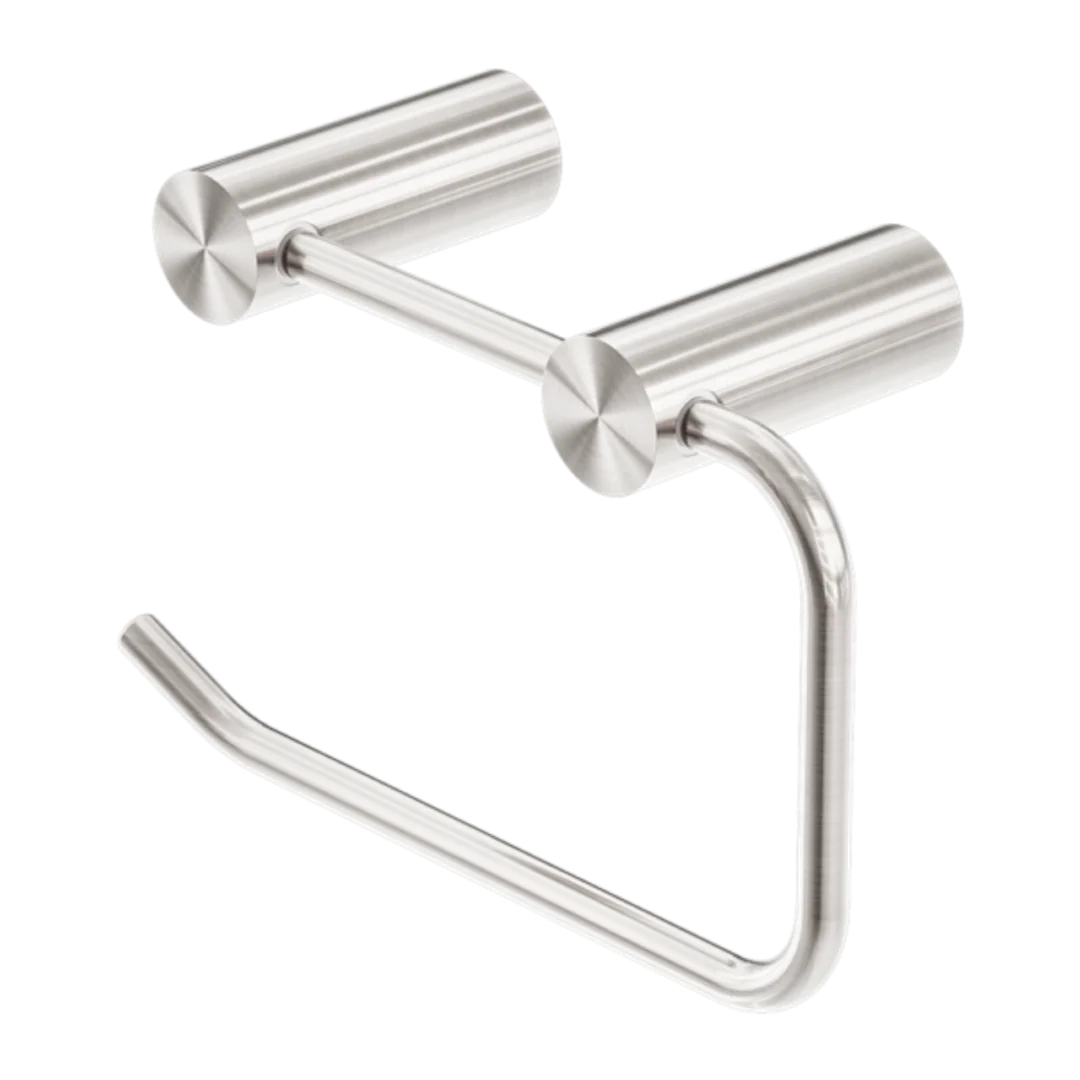 Nero New Mecca Toilet Roll Holder - Brushed Nickel
