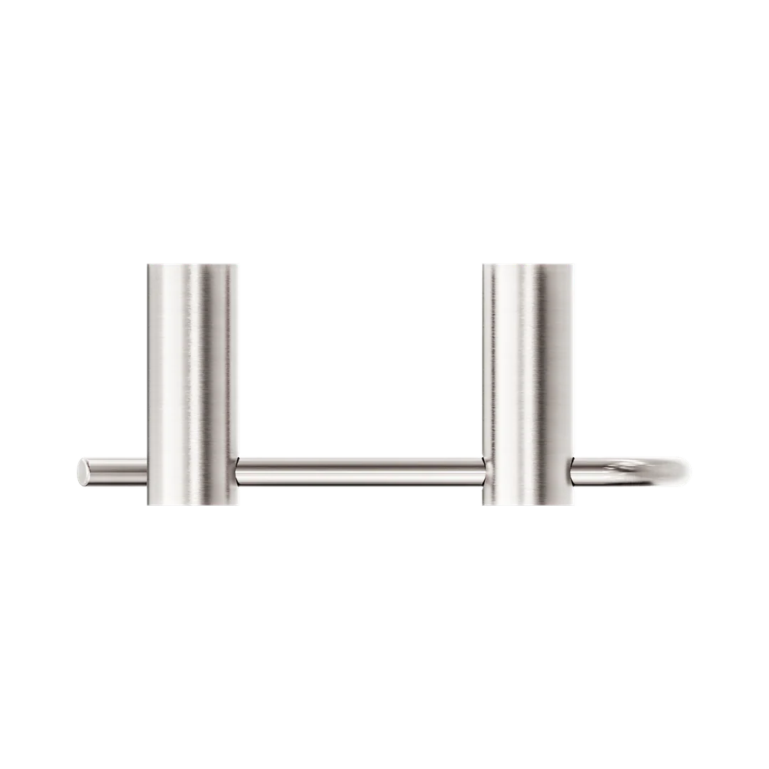 Nero New Mecca Toilet Roll Holder - Brushed Nickel - Image 4