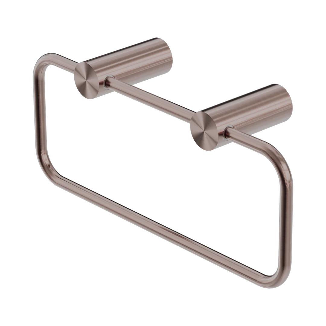 Nero New Mecca Towel Ring Brushed Bronze