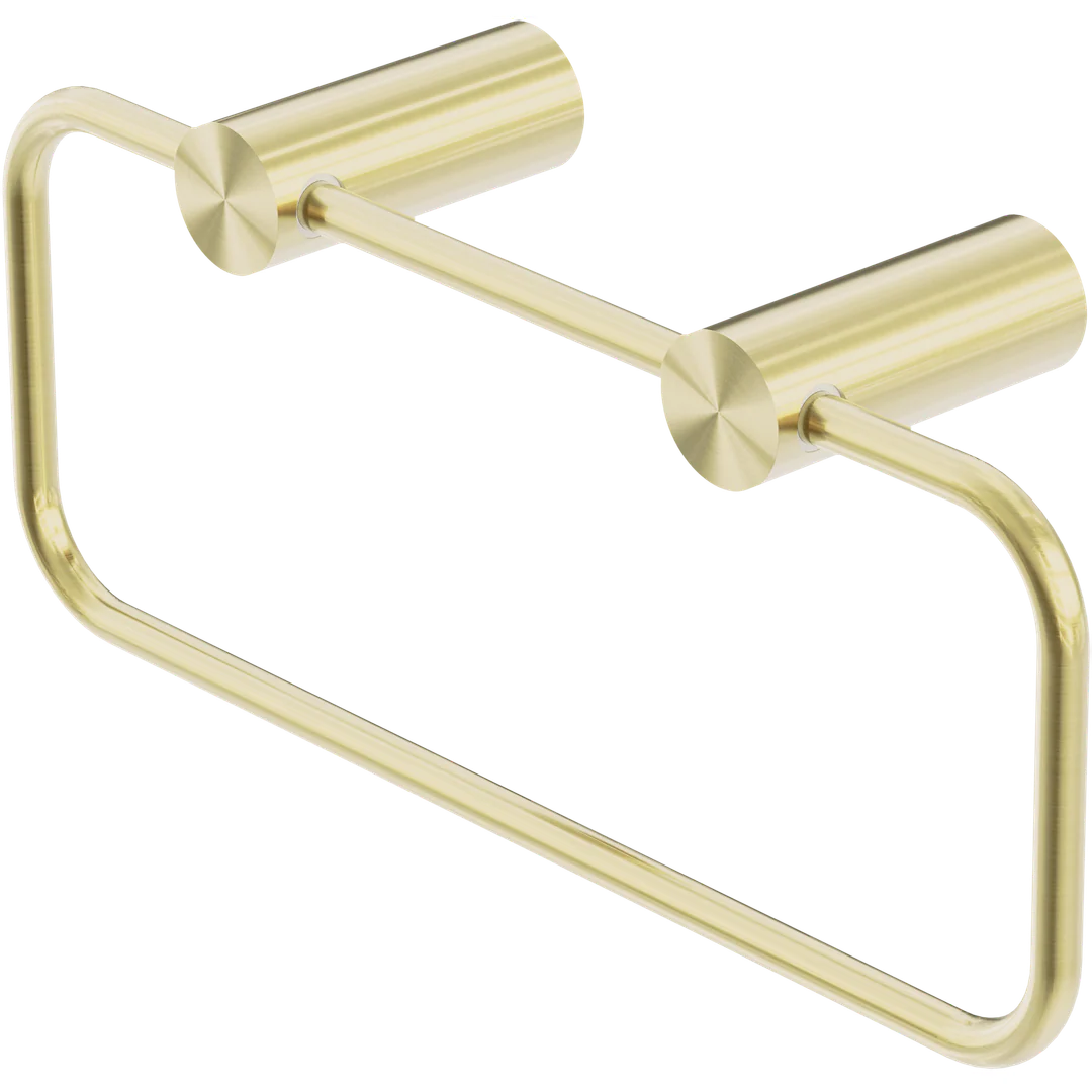 Nero New Mecca Towel Ring Brushed Gold