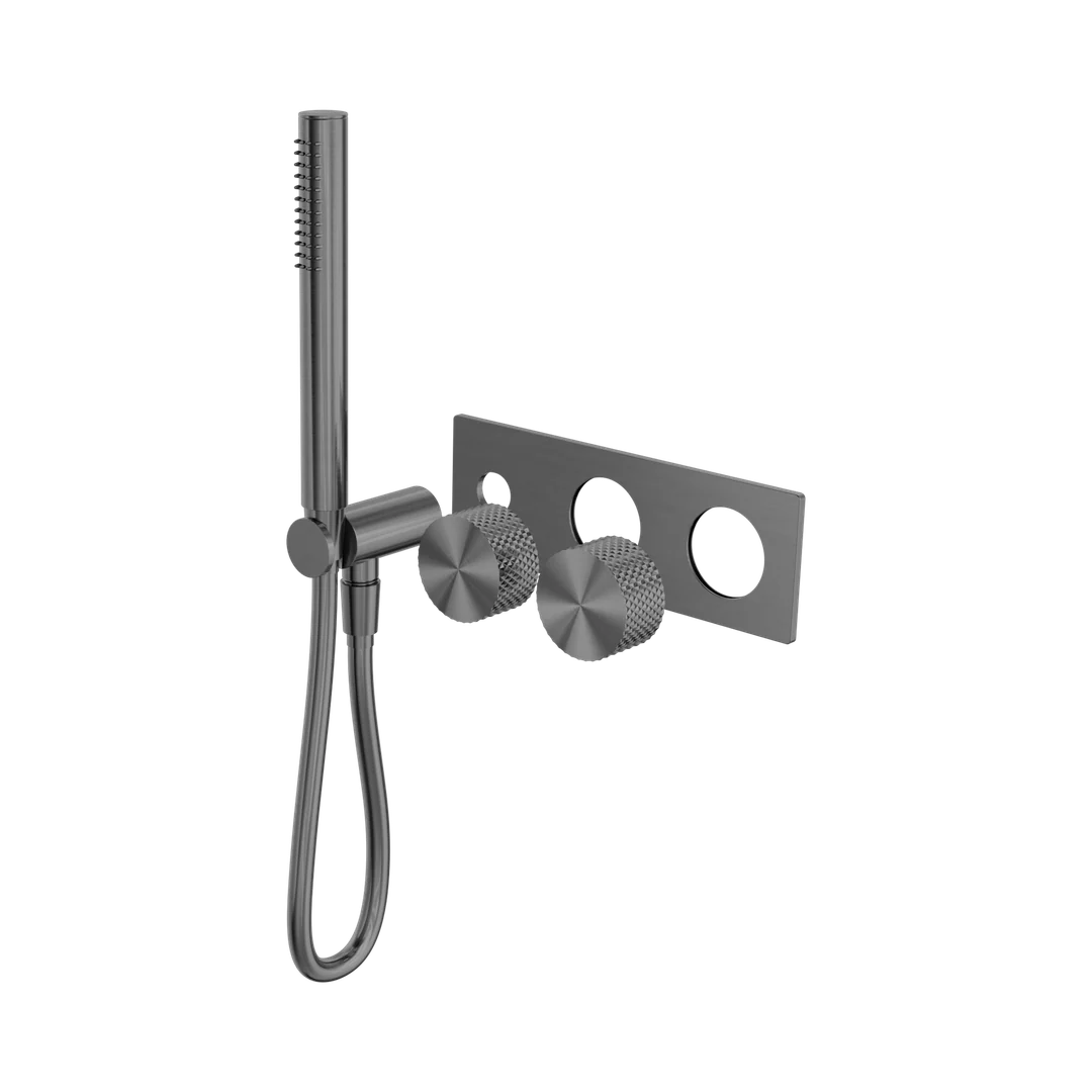 Nero Opal Progressive Shower System Trim Kits Only Graphite