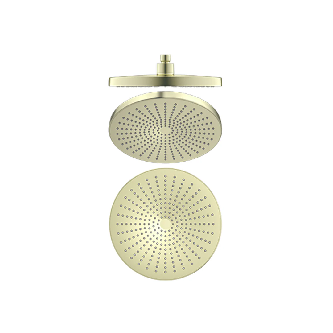 Nero Opal 250mm Shower Head Brushed Gold - Image 2