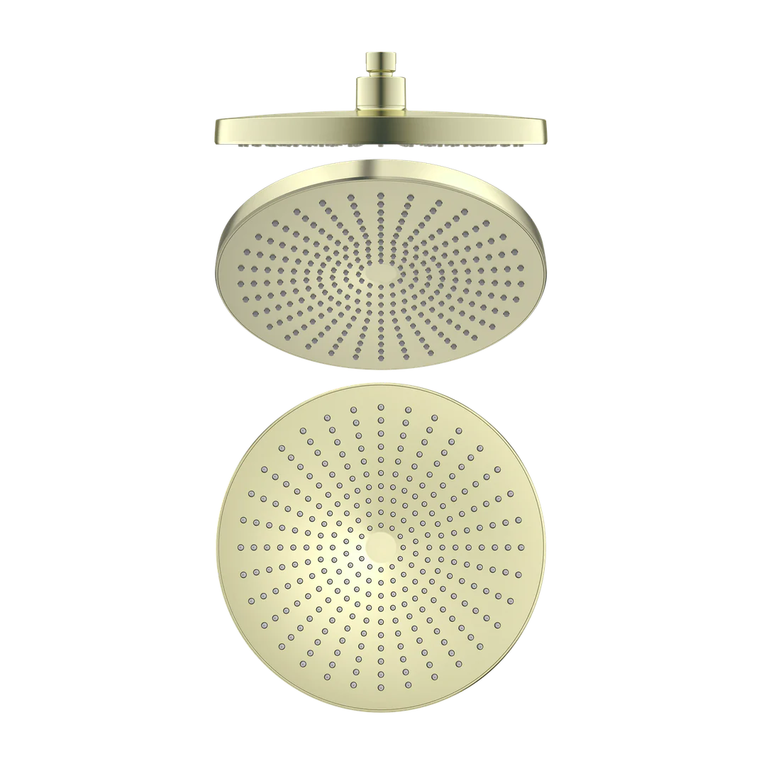 Nero Opal 250mm Shower Head Brushed Gold - Image 4