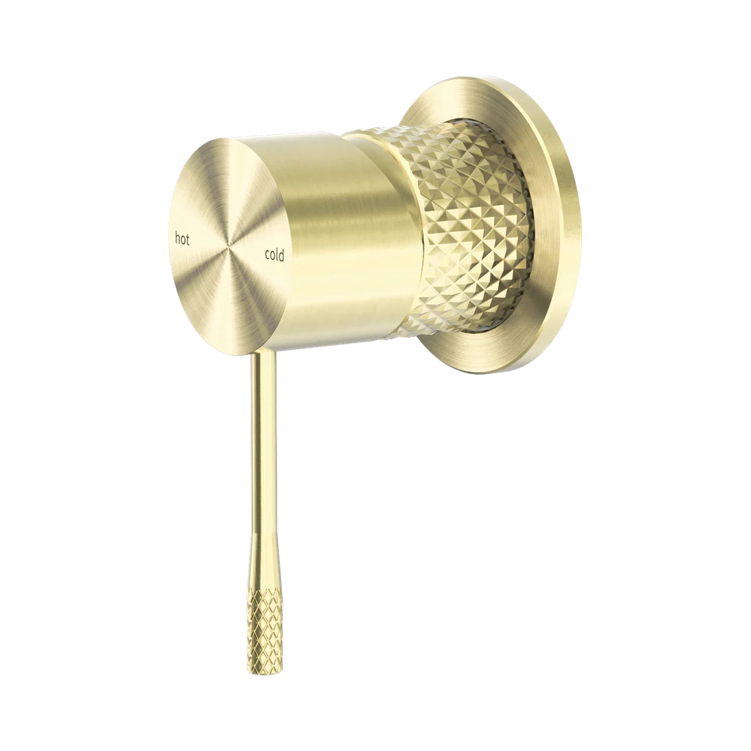 Nero Opal Shower Mixer 60Mm Plate Brushed Gold