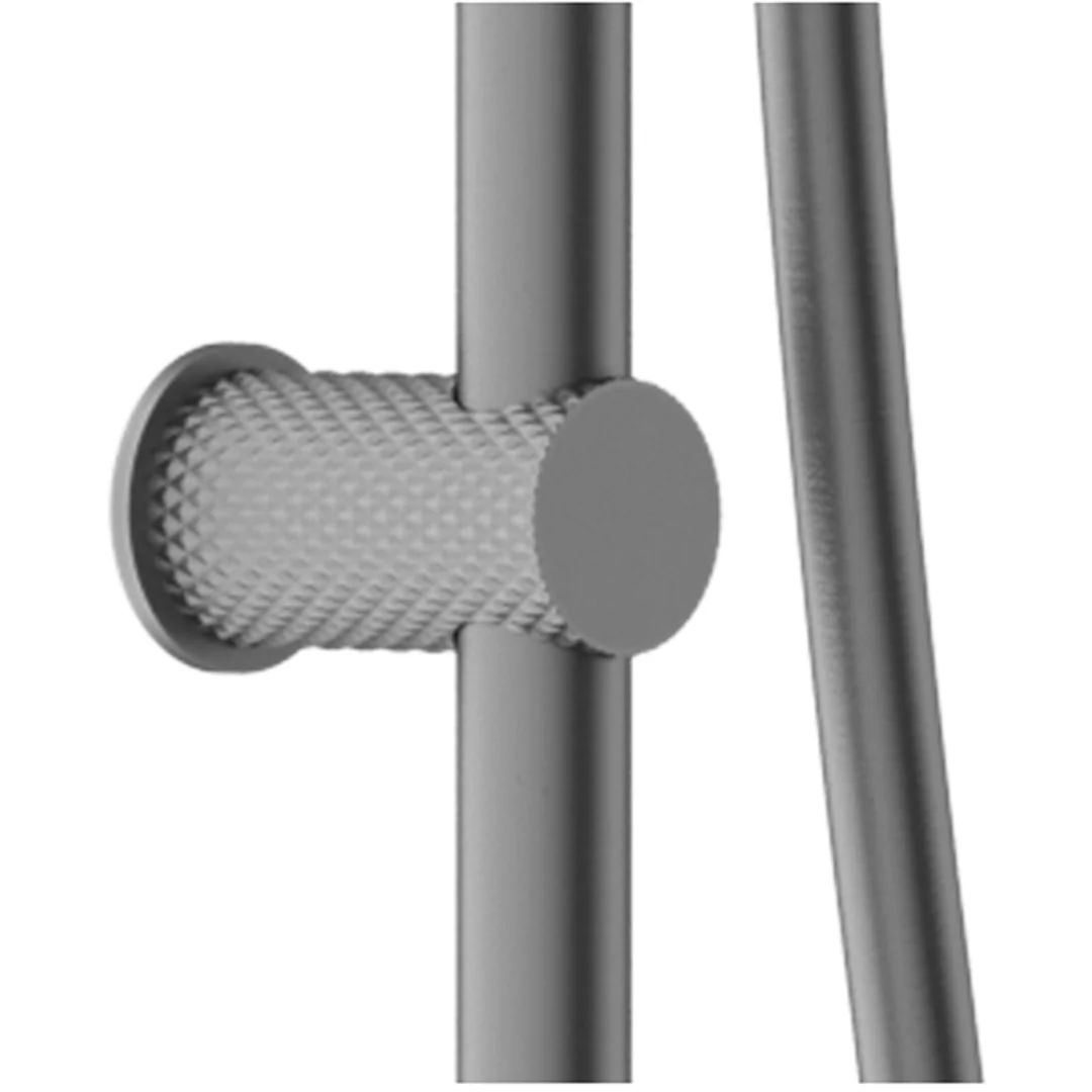 Nero Opal Shower Rail Graphite - Image 7