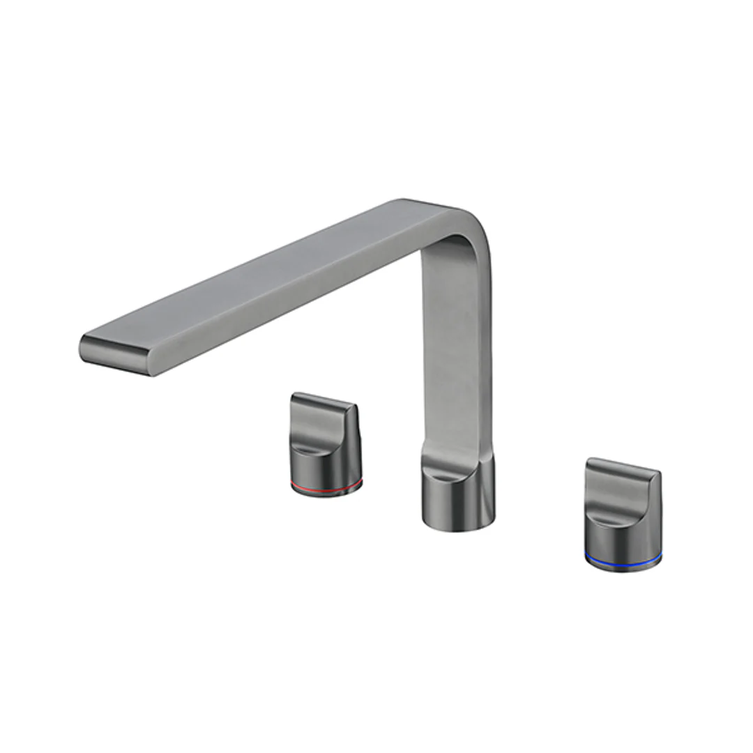 Nero Pearl Kitchen Set With Swivel Spout - Gun Metal Grey - Image 2
