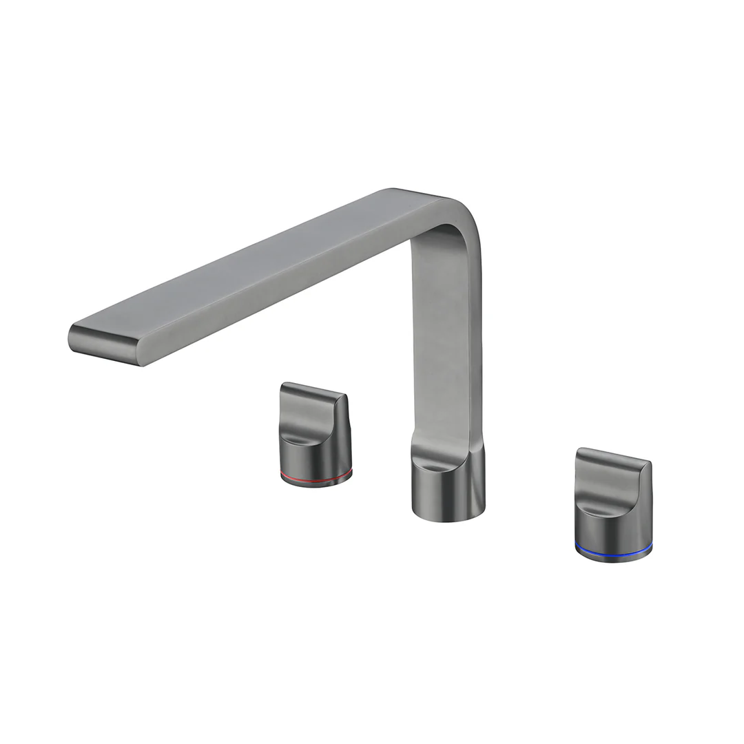 Nero Pearl Kitchen Set With Swivel Spout - Gun Metal Grey - Image 3