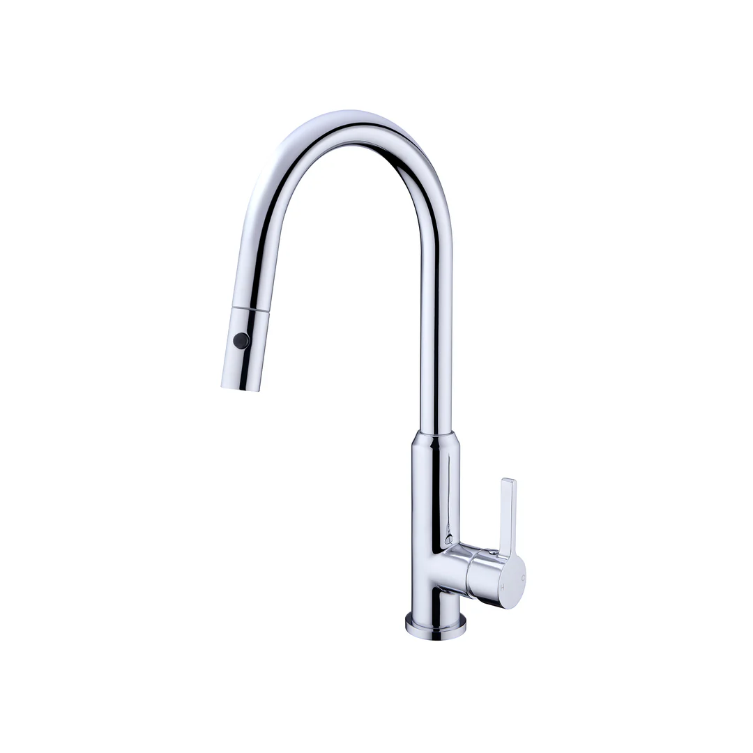 Nero Pearl Pull Out Sink Mixer With Vegie Spray Function - Chrome - Image 6