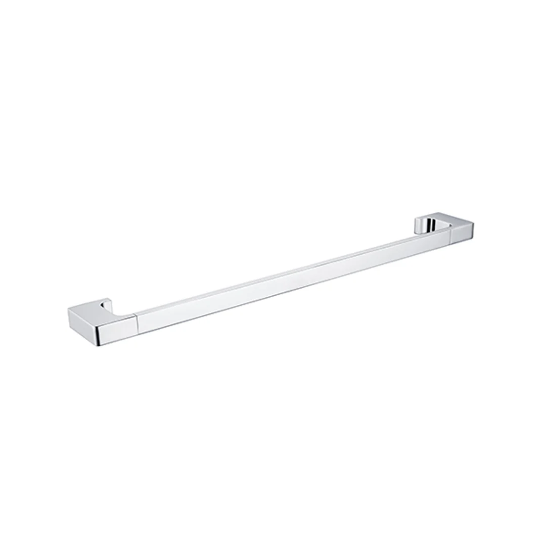 Nero Pearl/Vitra Single Towel Rail 600mm - Chrome - Image 2