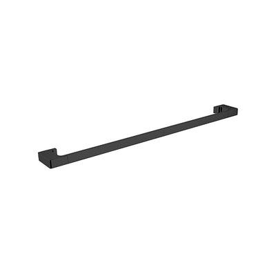 Nero Pearl/Vitra Single Towel Rail 800mm - Matt Black - Image 6