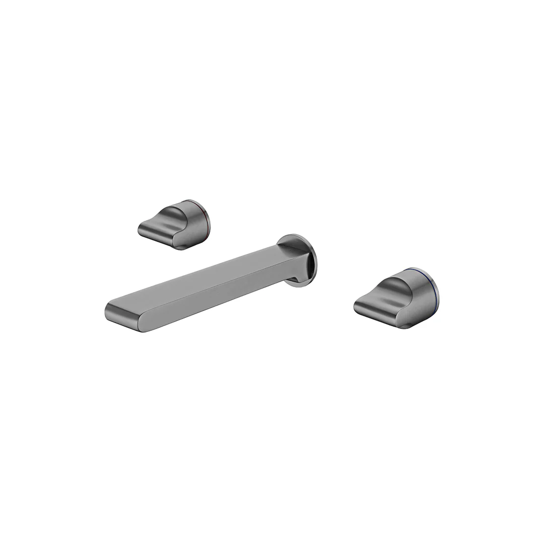 Nero Pearl Wall Basin Set - Gun Metal Grey - Image 6
