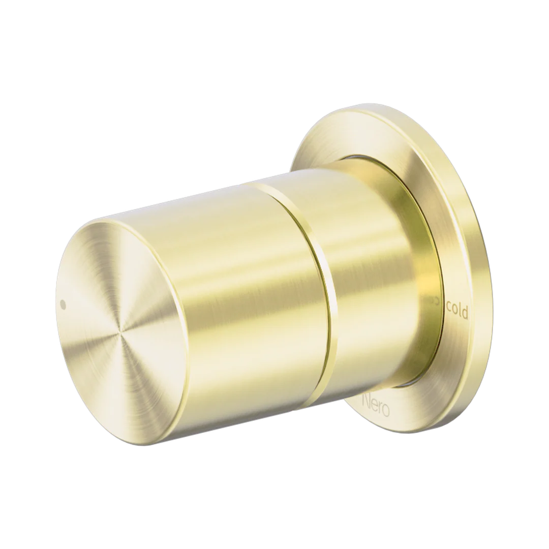 Nero Pure Ss316L Progressive Shower Mixer Brushed Gold