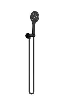 Nero Rain 3 Function Shower Bracket Round - Matt Black - Image 8