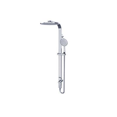 Nero Rain Round Shower Set Single Hose - Chrome - Image 8