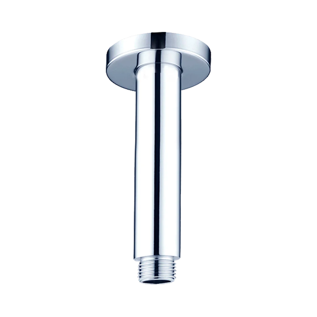 Nero Round Ceiling Arm 100Mm Length Chrome