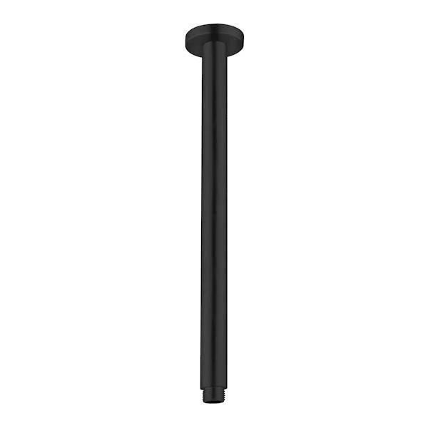 Nero 300Mm Round Ceiling Arm Matt Black - Image 3