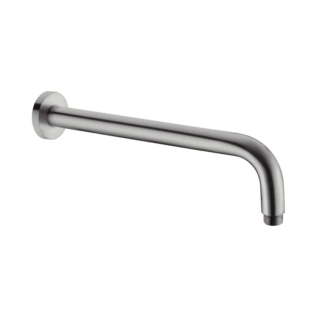 Nero Round Shower Arm 500Mm Length Gun Metal