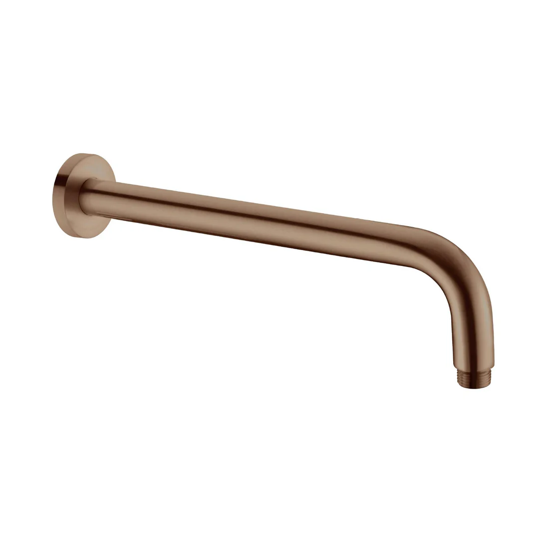 Nero Round Shower Arm Brushed Bronze - Image 7