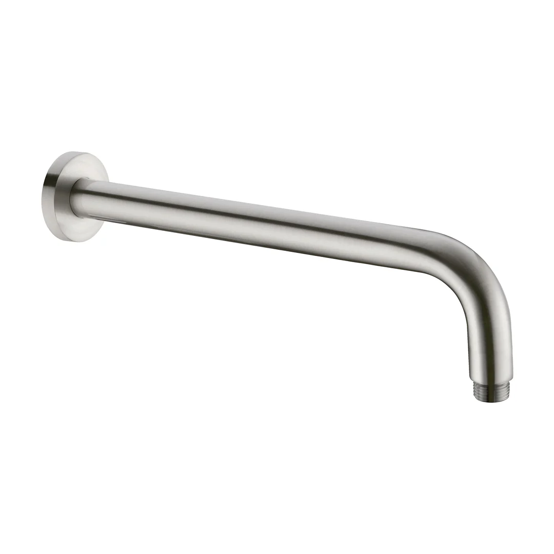 Nero Round Shower Arm Brushed Nickel - Image 7