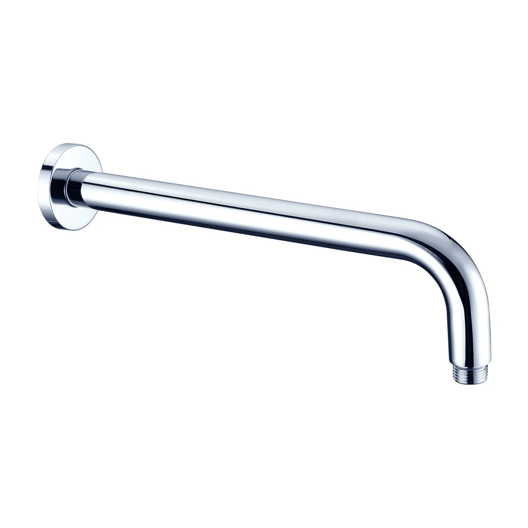 Nero Round Shower Arm - Chrome - Image 7