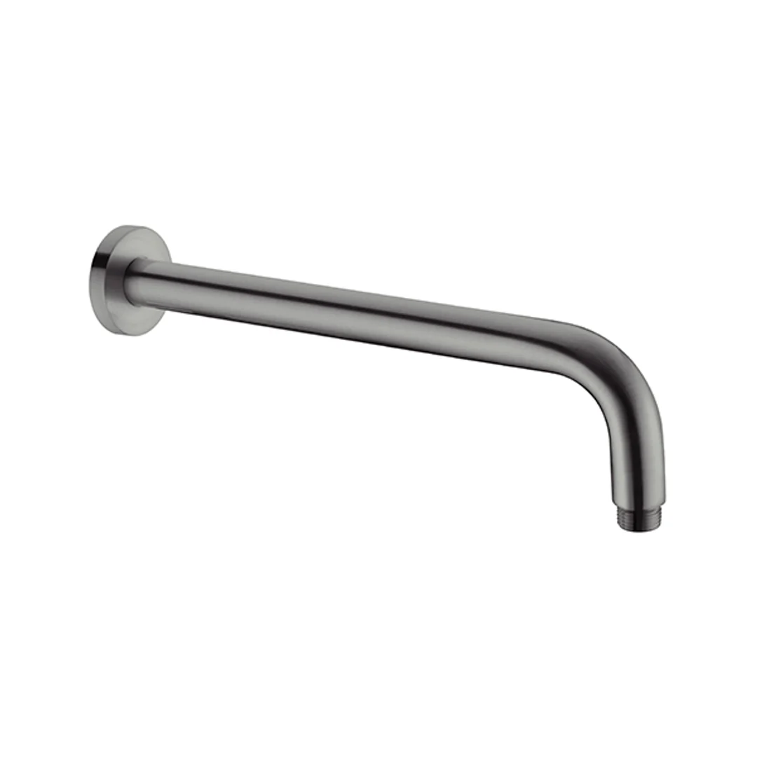 Nero Round Shower Arm - Gun Metal Grey - Image 2