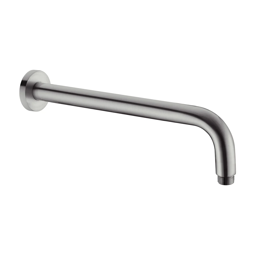 Nero Round Shower Arm - Gun Metal Grey - Image 7