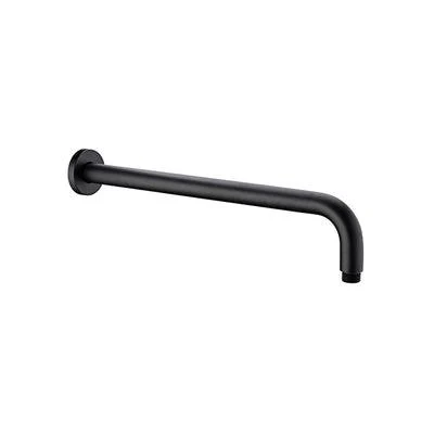 Nero Round Shower Arm - Matt Black - Image 10