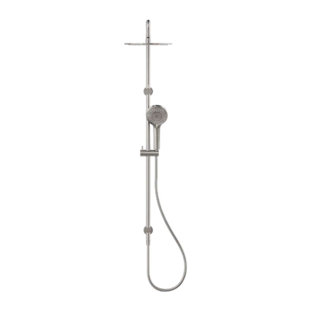 Nero Round Twin Shower Brushed Nickel - Image 4