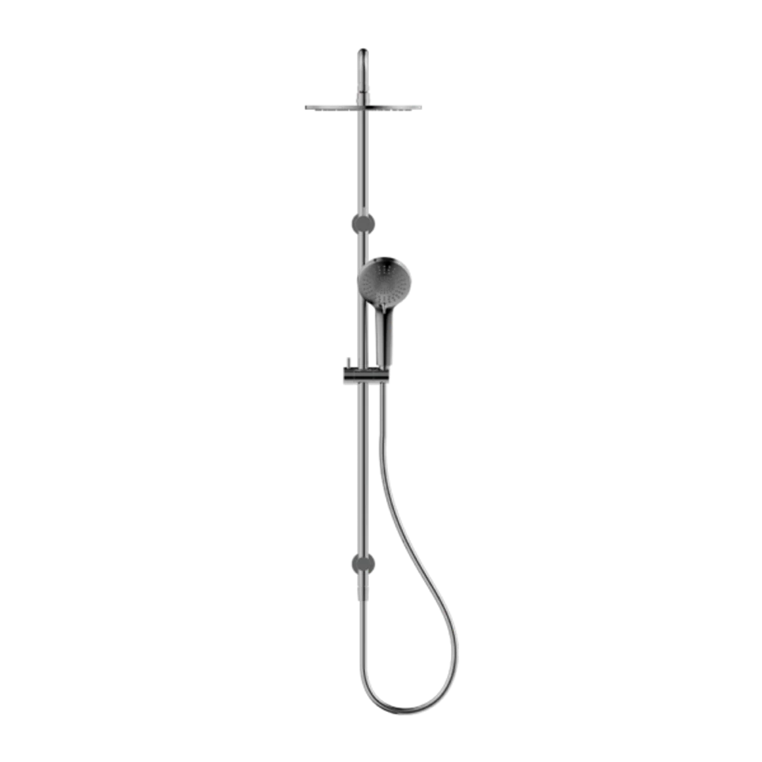 Nero Round Twin Shower Chrome - Image 4