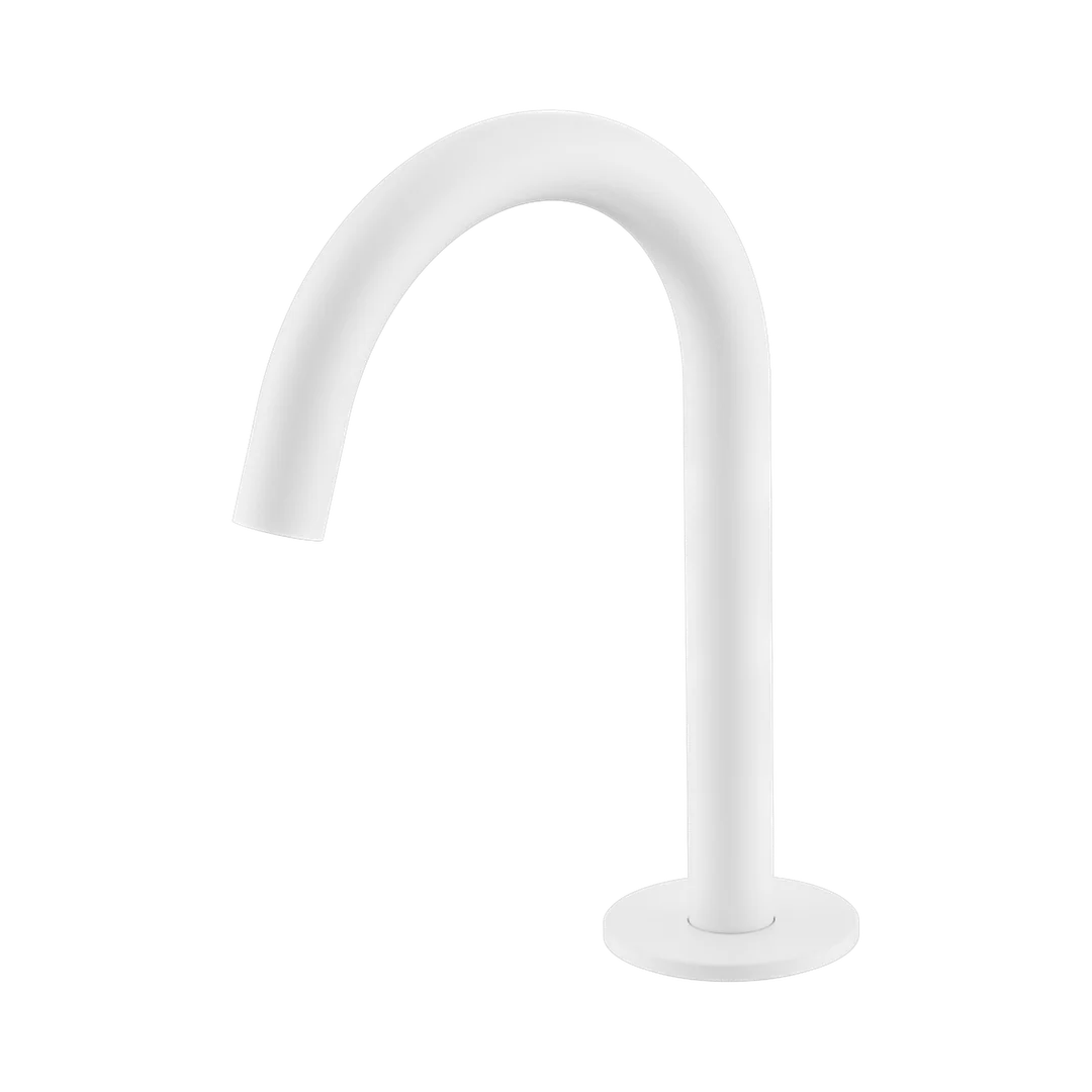 Nero Serenity Basin Arc Spout Matte White