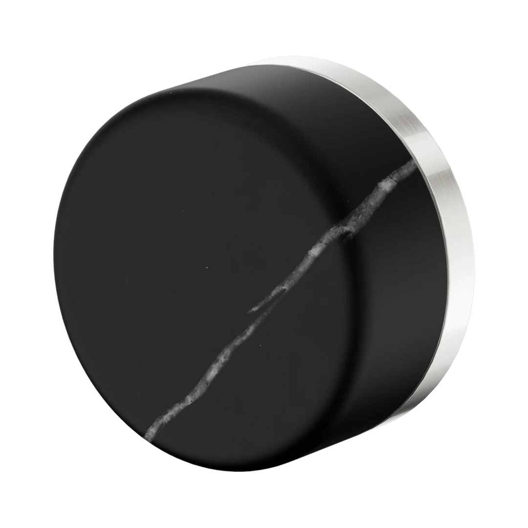 Nero Serenity Progressive Shower Mixer With Marquina Black Handle Brushed Nickel