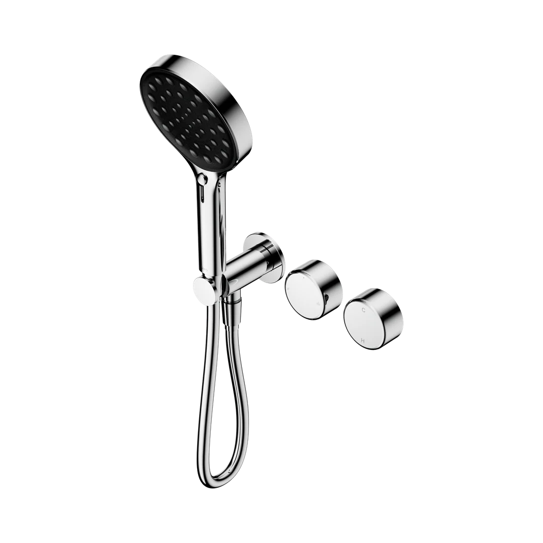 Nero Serenity Progressive Shower System With Metal Handle & Serenity Hand Shower Chrome
