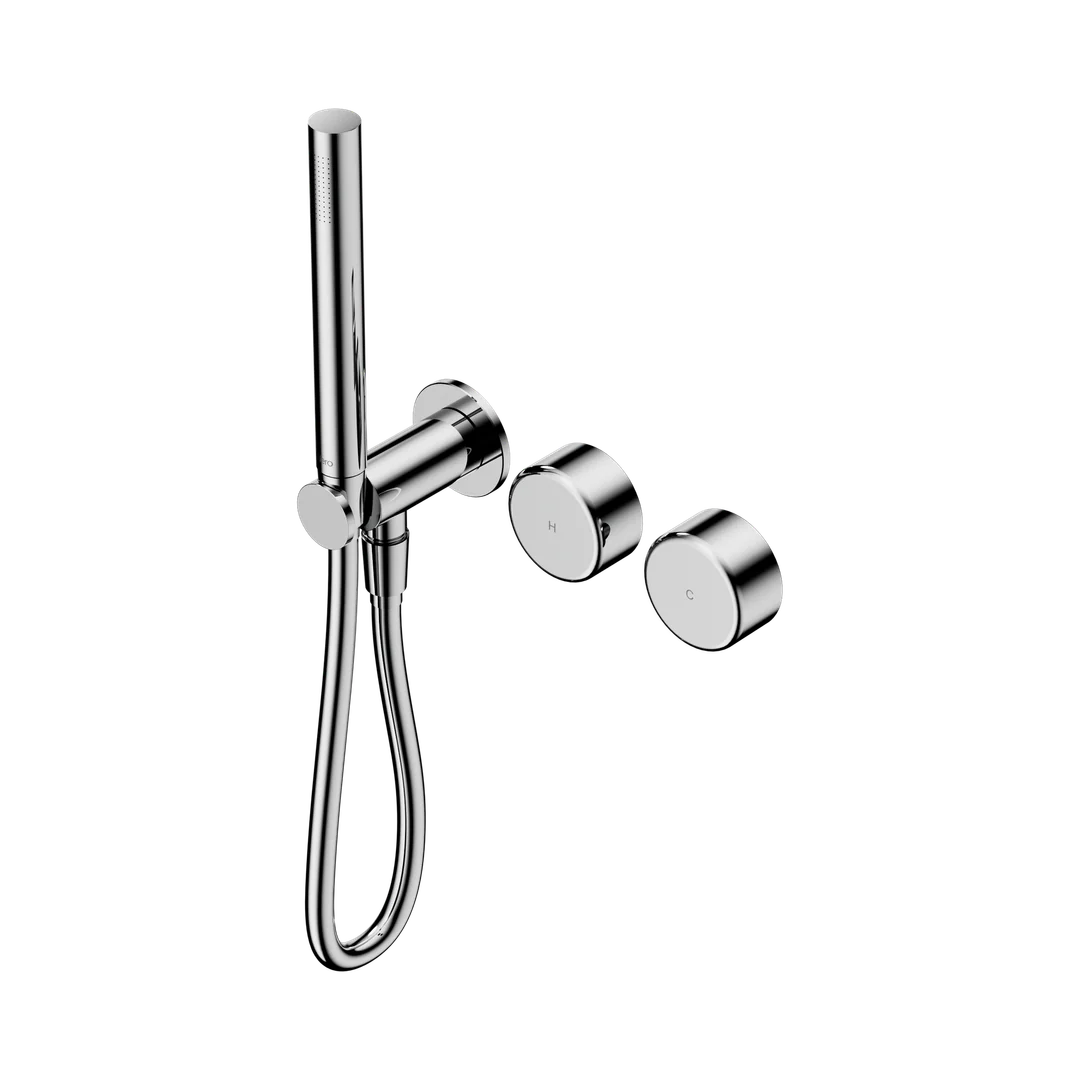 Nero Serenity Progressive Shower System With Metal Handle & Slim Shower Chrome