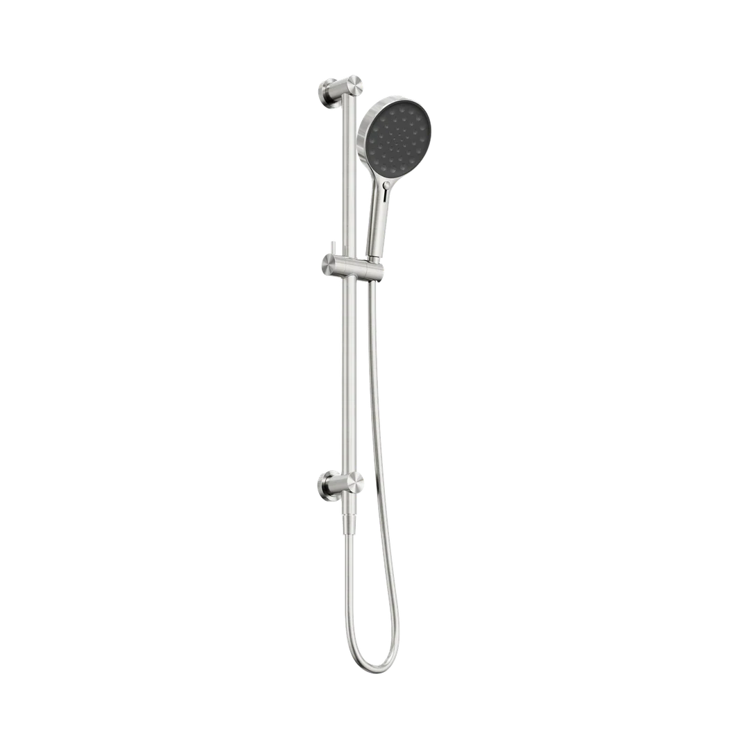 Nero Serenity Rail Shower Brushed Nickel
