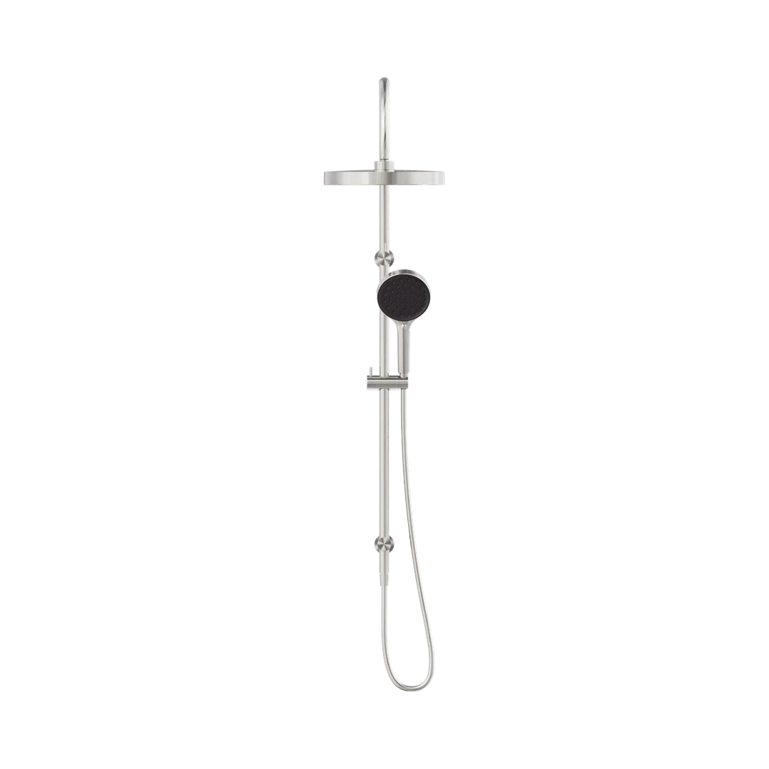 Nero Serenity Twin Shower Brushed Nickel - Image 3
