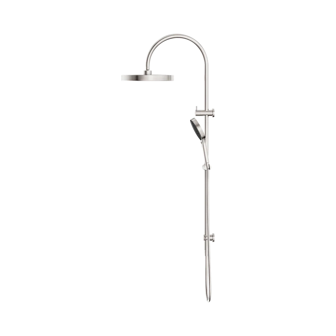 Nero Serenity Twin Shower Brushed Nickel - Image 4