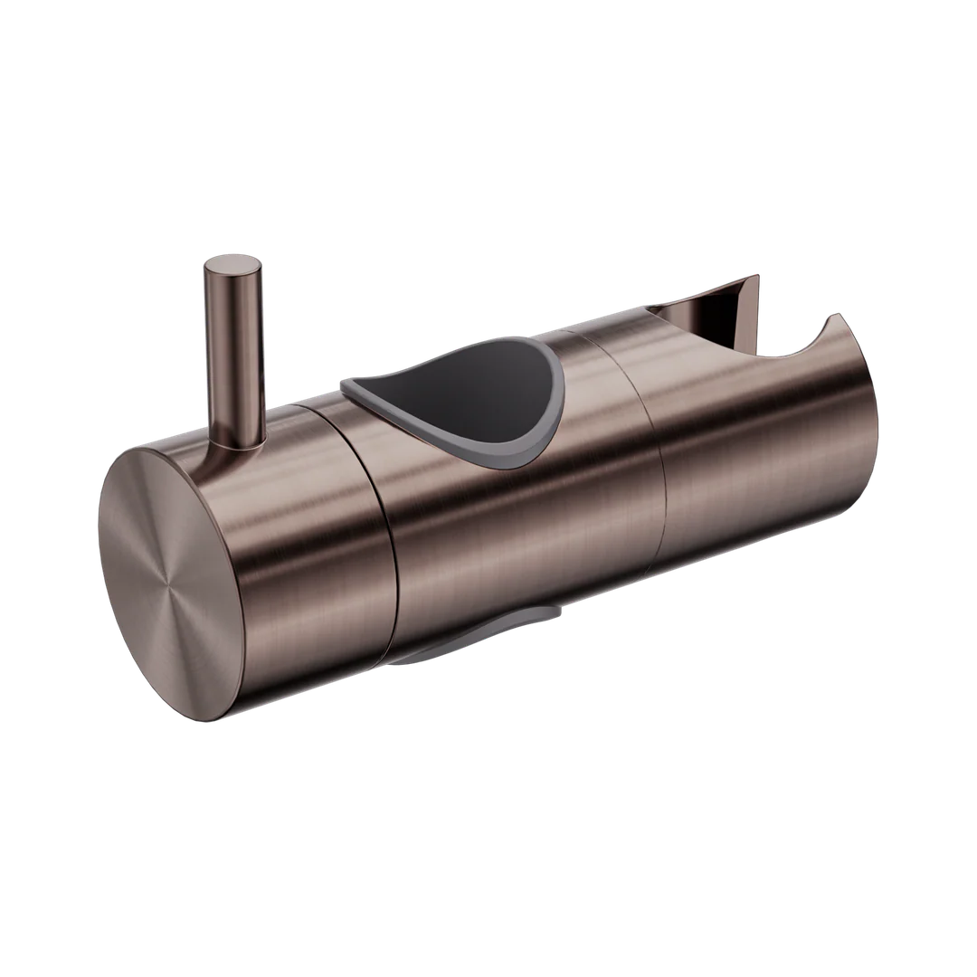 Nero Slider For Mecca Care 25Mm Grab Rail & Adj. Shower Rail Set 900Mm Brushed Bronze