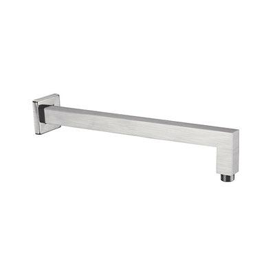 Nero Square Shower Arm - Brushed Nickel - Image 8