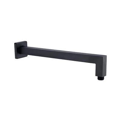 Nero Square Shower Arm - Matt Black - Image 8